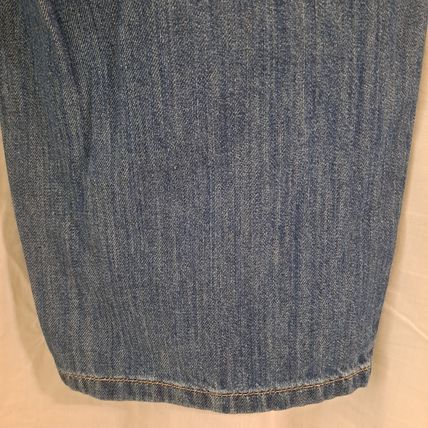 Women's LL BEAN Classic Fit Denim Blue JEANS pants Size 18 Reg High Rise