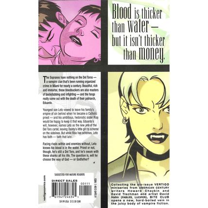 Bite Club : DC Vertigo : Graphic Novel : vf