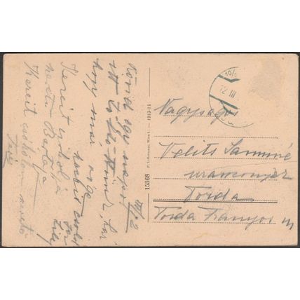 Palais Equitable mit Stock im Eisen, Kärntnerstrasse, Wien, 1914 - Ledermann AK