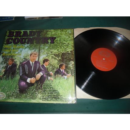PHIL BRADY AND THE RANCHERS LP - BRADY COUNTRY
