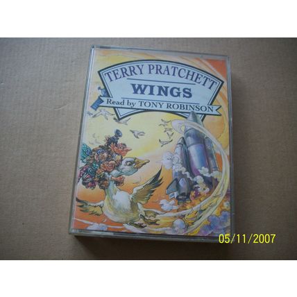 Terry Pratchett - Wings X2 Audio Cassettes
