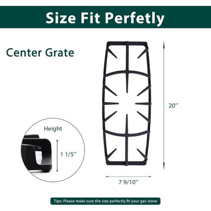 A00263801 Stove Grates Replacement Parts for Kenmore Gas Burner Grates Kenmore O