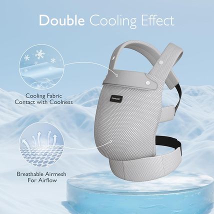 Momcozy Breathable Mesh Baby Carrier, Ergonomic and Lightweight Infant Carrier f