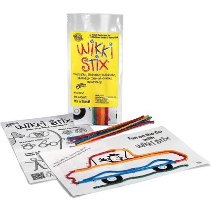 Wikki Stix Mini Play Paks, 250 Individual Paks! Great for Restaurants, Parties,