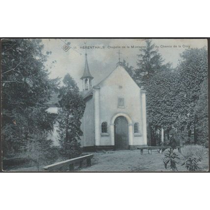 Chapelle de la Montagne du Chemin de la Croix, Hérenthals, 1908 - CPA SBP11