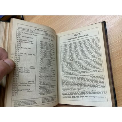 RARE* 1866 TOMMY TODDLE'S COMIC ALMENAC ILLUSTRATED SMALL HARDBACK BOOK (P3)