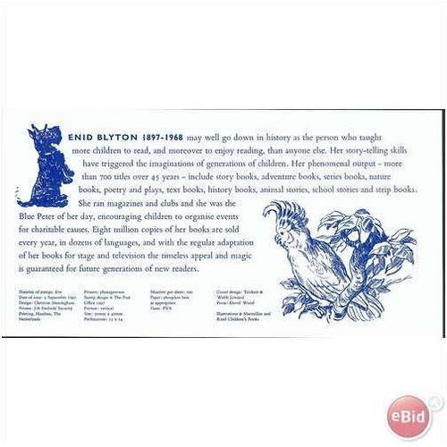 GB FDC 1997 - Enid Blyton - Birth Centenary