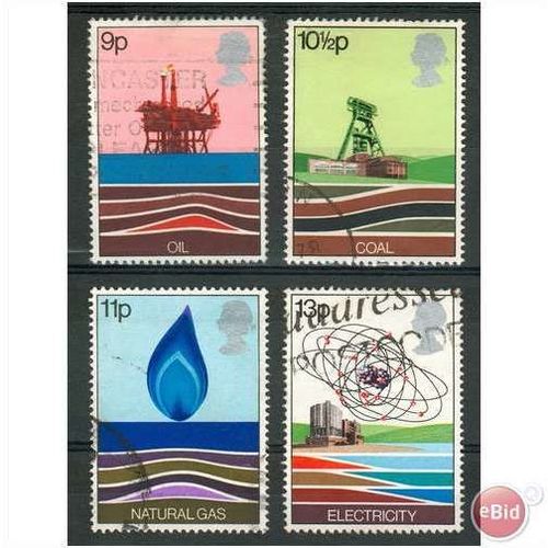 GB 1978 - SG 1050/3 - Britains Natural Resources set - used