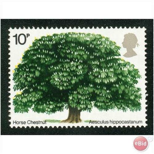GB stamps 1974 - SG 949 - Horse Chestnut MNH