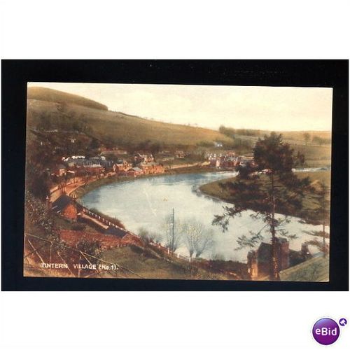 Wales TINTERN Village Postcard (No.1)