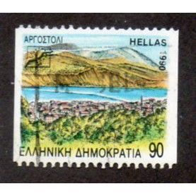 GRC 1990 90d 'PERFECTURE CAPITALS' FINE USED (EBID33-009)