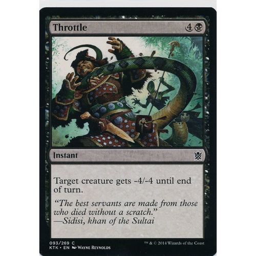 Magic the Gathering MTG Khans of Tarkir 093/269 Throttle