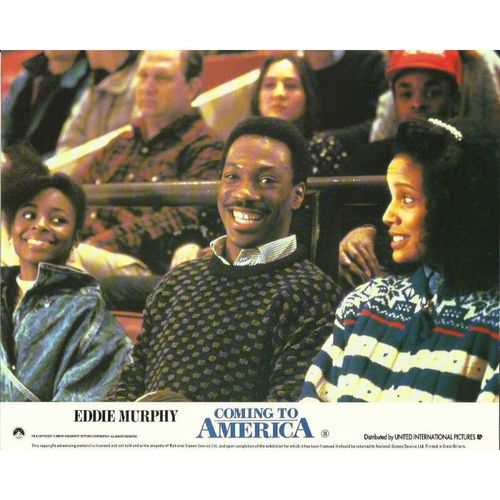 COMING TO AMERICA Eddie Murphy, James Earl Jones 1988 F-O-H Stills Set (8)