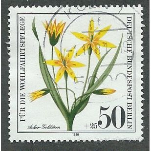 BERLIN -1979 40pf +20 'ENDANGERED FLOWERS' FINE USED (EBID44-824)