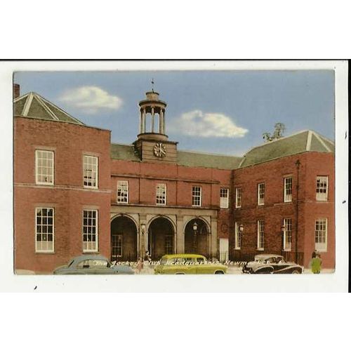 Suffolk NEWMARKET Jockey Club Headquarters Postcard