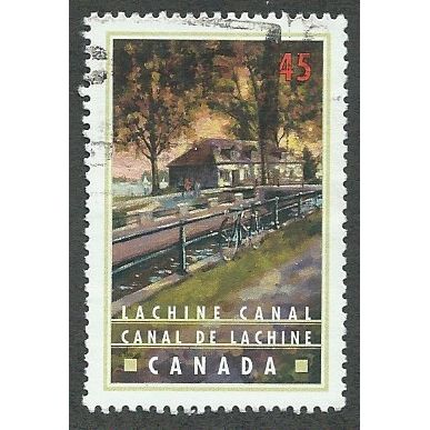 CAN 1998 45c 'CANADIAN CANALS - LACHINE' FINE USED (EBID49-083)