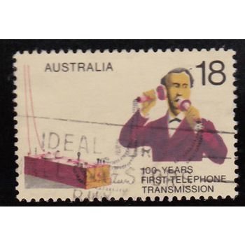 Australia 1976 First Telephone 18c Used Stamp