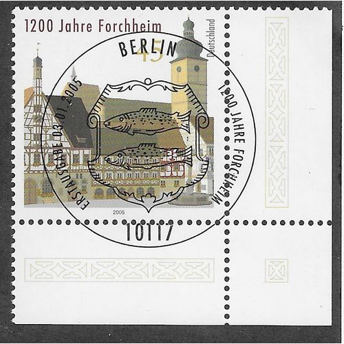 GER 2005 45c '1200TH ANN OF FORCHHEIM' FINE USED (EBID61-587)