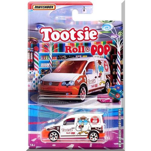 Matchbox - Volkswagen Caddy Delivery: '20 MBX Sweet Rides #1/6 *Tootsie Pop*