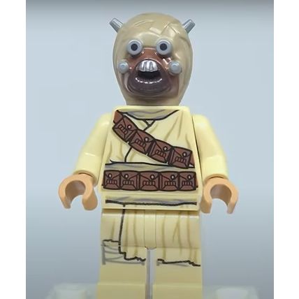 New Lego Star Wars Tusken Raider Mini Figure, Tusken ballista with Tusken Weapon