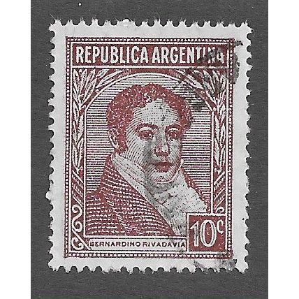 ARG 1935 10c 'B. RIVADAVIA' FINE USED (EBID79-074)