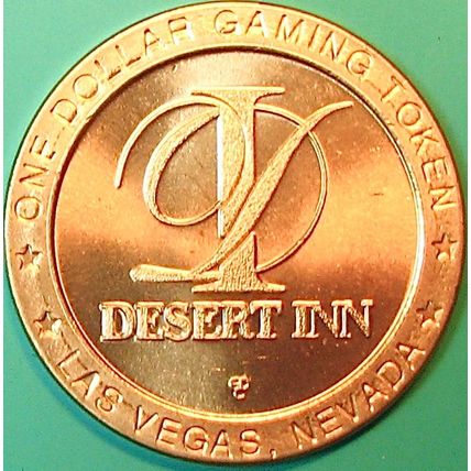 Desert Inn. $1 Casino Token. Las Vegas, NV. J79.