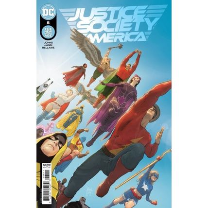 Justice Society of America (2023) #5 DC Comics Geoff Johns HUNTRESS ..> BATMAN