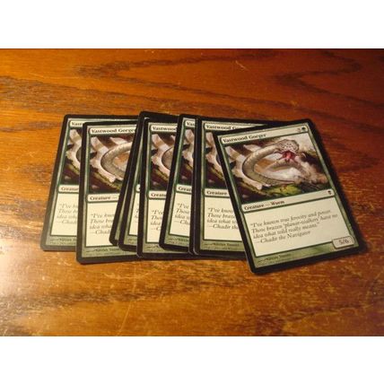 Magic the Gathering, MTG, 9-cards, 1993-2009, VASTWOOD GORGER