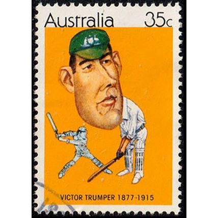 Australia 1981 Sport Sportsmen Victor Trumper 35c Used Stamp