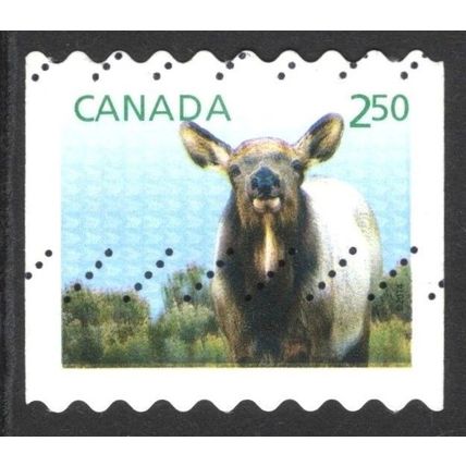 CANADA 2014 - BABY WILDLIFE - $2.50 ELK USED (G6)