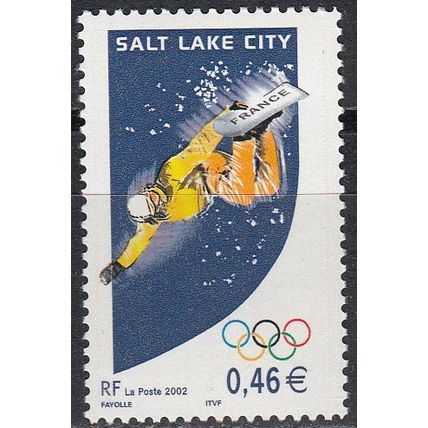 France 2002 Michel 3597 Neuf ** Cote (2008) 1.00 € Snowboard Jeux Olympiques