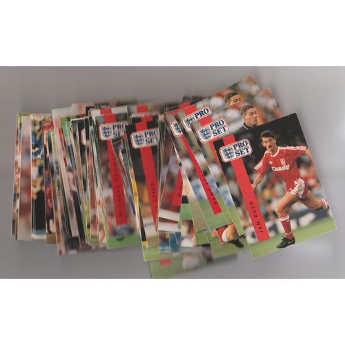 Pro Set Football cards x 100 assorted includes Ian Rush Liverpool