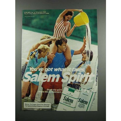 1983 Salem Cigarettes Ad - You've Got What It Takes