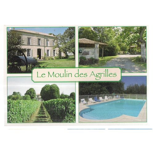 LE MOULIN DES ARGILLES, CHARENTE-MARITIME, FRANCE unused postcard =