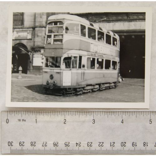 Photo Glasgow Tram no. 1150 in 1961
