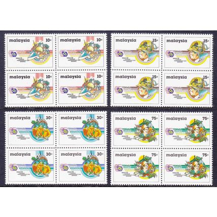 Malaysia 馬來西亞 1981 Expo'81 Exposition Kuala Lumpur [SG223-226] BLOCK - VFMNH
