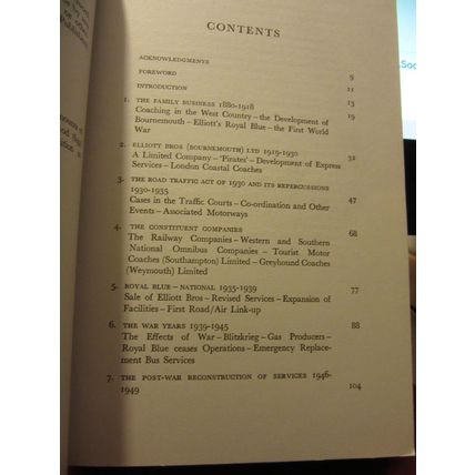 HISTORY OF ROYAL BLUE EXPRESS SERVICES by R C Anderson coaches bus 1970 p/b /