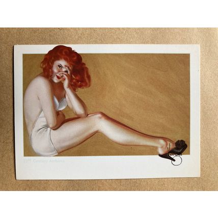 Varga Girls Pin-Ups Series 2 Base trading card # 70 (A) 1993 Alberto Vargas