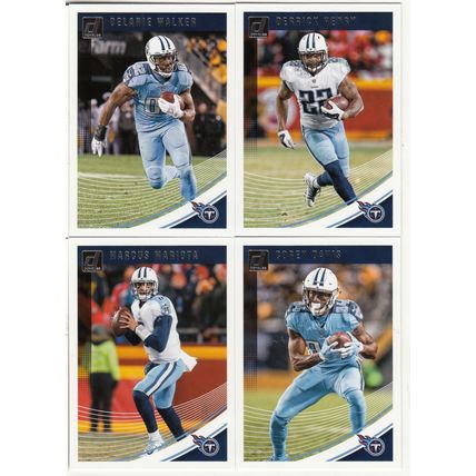 2018 Donruss Football Tennessee Titans team set -13 NFL cards- Factory Fresh!