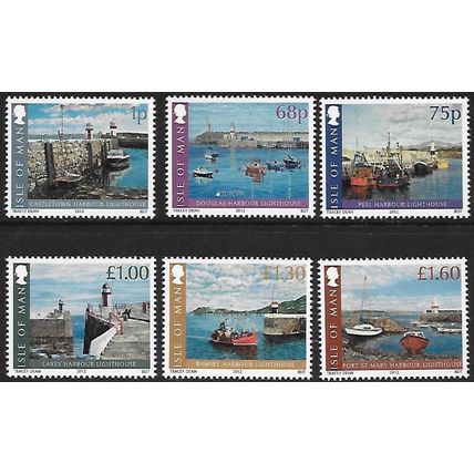 Isle of Man Mi 1768/73: Europa: Harbour Lights