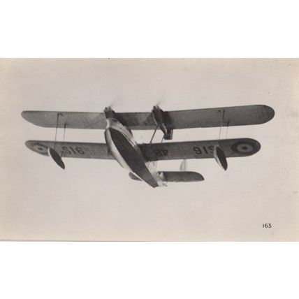 Vickers Scopa Military Liverpool War Real Photo Aircraft Plane Postcard