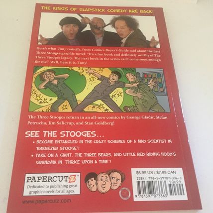 Three Stooges Ebenezer Stooge by George Gladir Graphic Novel