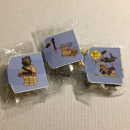 New Lego Star Wars Tusken Raider Mini Figure, Tusken ballista with Tusken Weapon