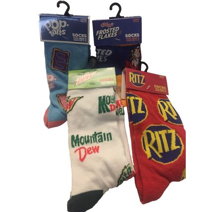 New Men's Brand Icon Crew Socks - Shoe Size 6-12
