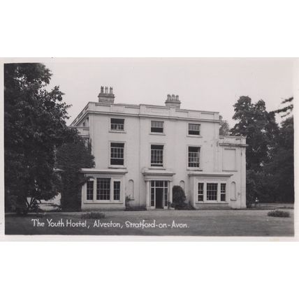 Alveston Youth Hostel Warwickshire Old Real Photo Postcard
