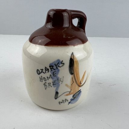 Lake Of The Ozarks Home Brew Ma Ceramic Jug Souvenir Collectible