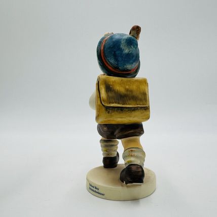 Hummel GOEBEL Germany School Boy Figurine Vintage Painted 822/0 1987