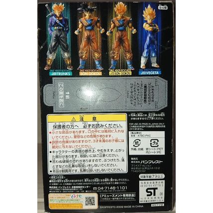 Dragon Ball Z Banpresto HSCF 21 Goku Highspec Coloring Figure Special Clear Ver.