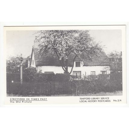 The Pinfold Stretford Reproduction Postcard Manchester Lancashire TL34
