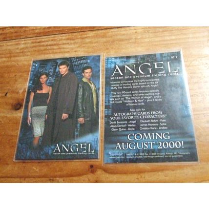 ANGEL - Season 1 Promo Card AP-1 - by Inkworks 2001